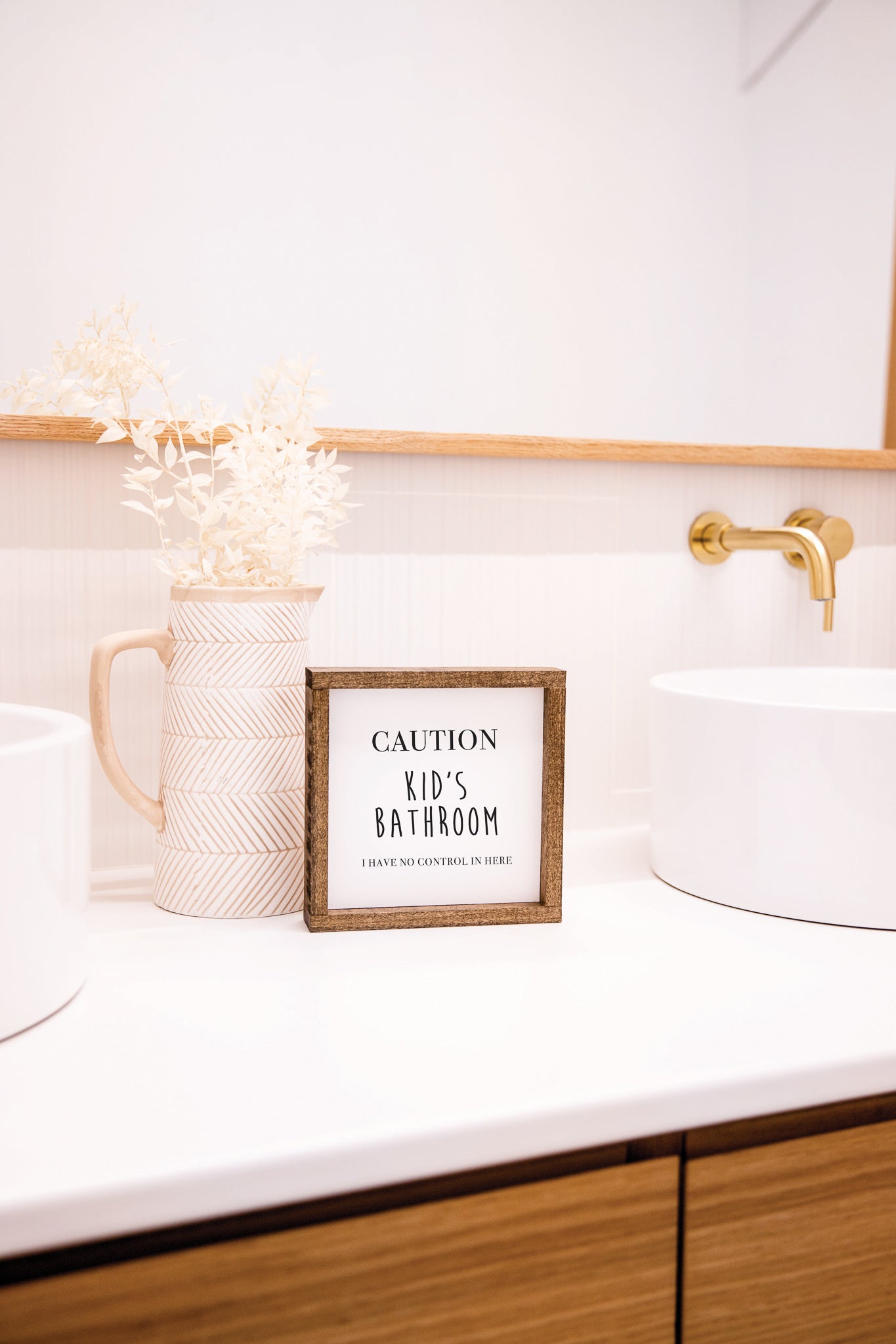 Kid's Bathroom Sign