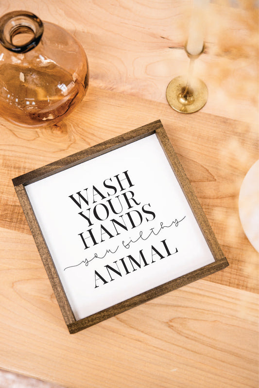 Wash Your Hands Sign