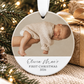 Custom Baby's First Christmas Ornament