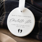 Custom Baby's First Christmas Ornament