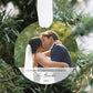 Our First Christmas Married Photo Ornament