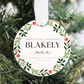 Custom Baby's First Christmas Ornament