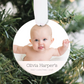 Custom Baby's First Christmas Ornament
