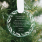 Memorial Acrylic Ornament