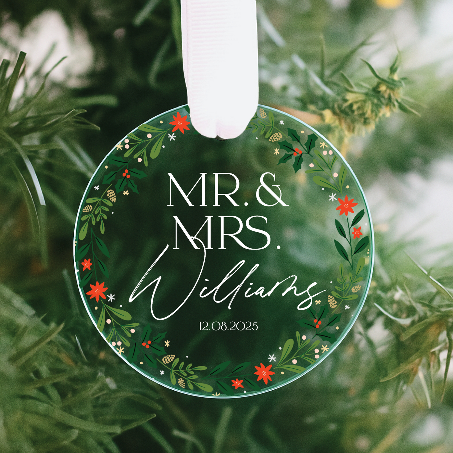 Our First Christmas Married Ornament