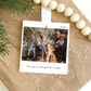 Personalized Photo The Year We Christmas Ornament