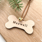 Personalized Wooden Dog Bone