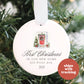 Custom Our First Home Door Ornament