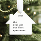 Custom Our First Home Ornament