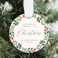 Our First Christmas Married Ornament