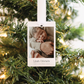 Custom Baby's First Christmas Photo Polaroid Ornament