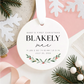 Custom Baby's First Christmas Ornament