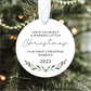Generic Our First Christmas Married 2023 Ornament | Married Little Christmas | Custom Newlywed Christmas Ornament | Mr and Mrs | Wedding Christmas Gift