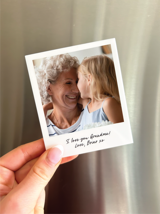 Custom Grandma Photo Magnet