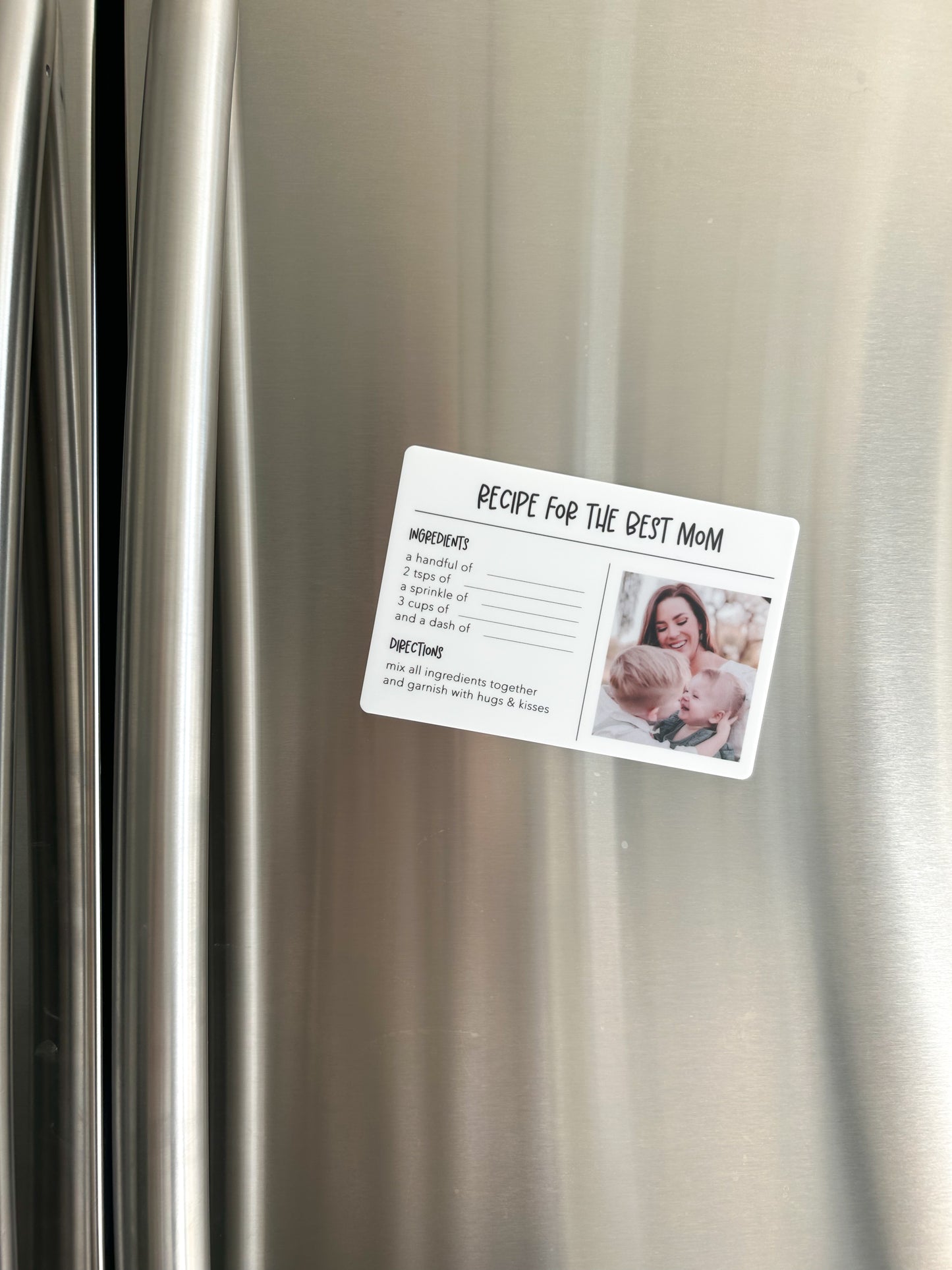 Recipe for the Best Mom Fridge Magnet