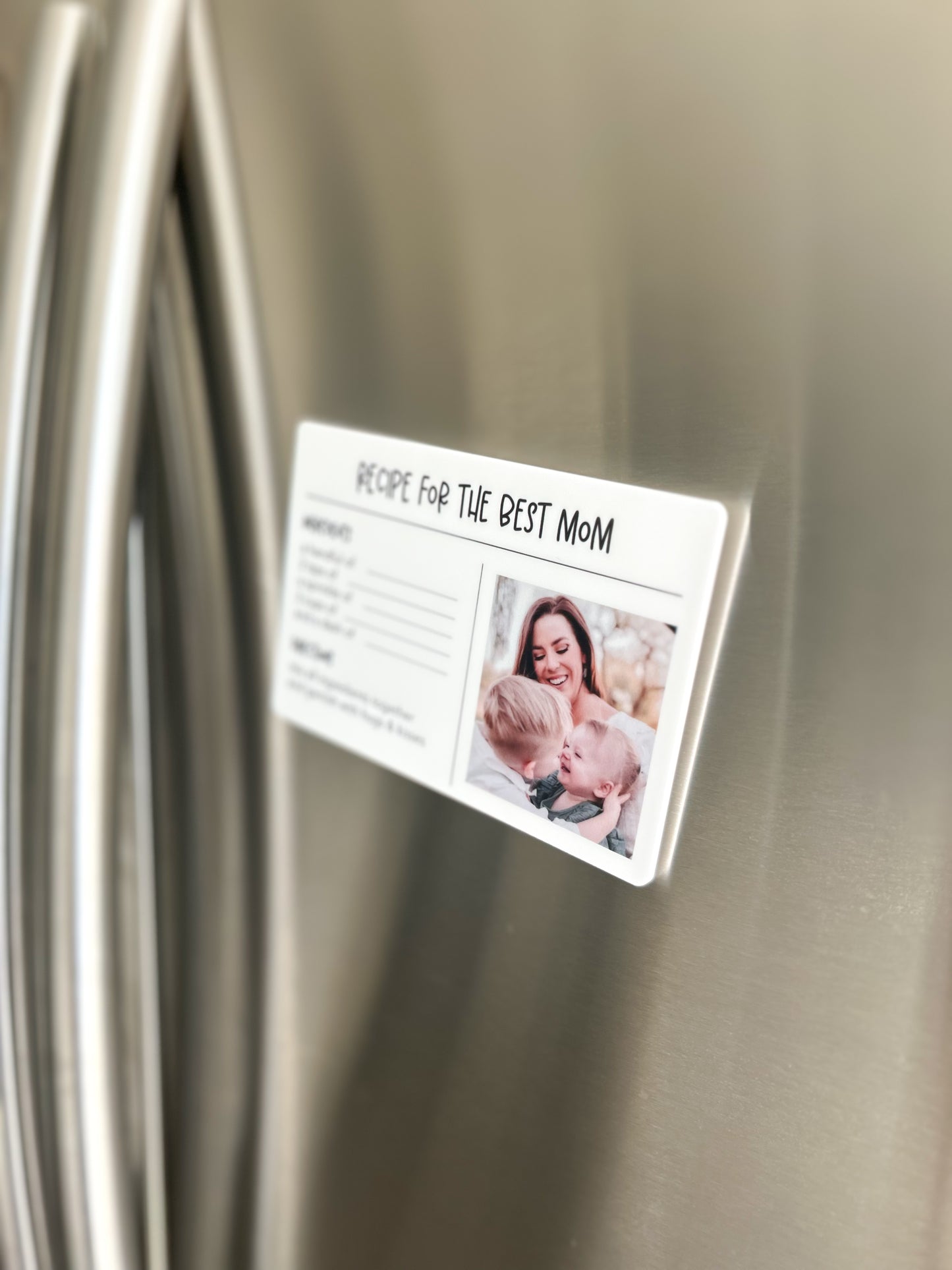 Recipe for the Best Mom Fridge Magnet