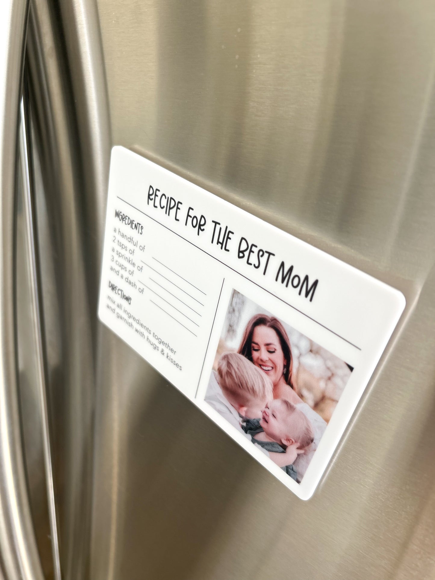 Recipe for the Best Mom Fridge Magnet