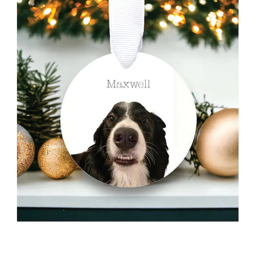 Custom Pet Animal Ornament 2023 | Pet Photo Christmas Ornament | Animal Ornament | Dog Ornament | Cat Ornament