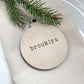 Custom Ornament Bauble Place Setting Tag | Christmas Dinner Place Setting | Wedding Place Setting | Place Cards | Gift Tags