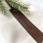 Leather Stocking Tag | Custom Place Setting Tag | Wedding Place Setting | Place Cards | Gift Tags