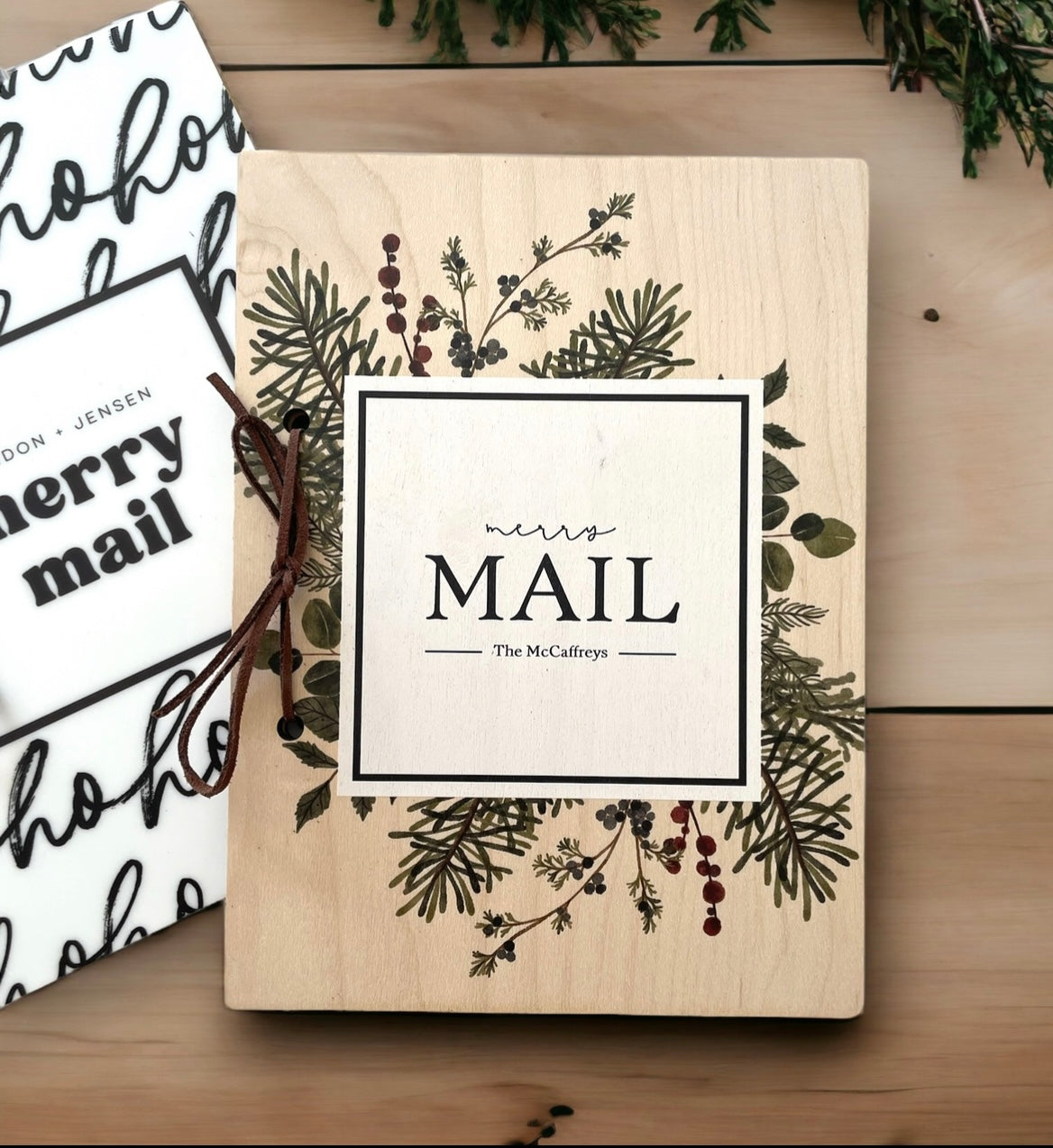 Christmas Card Keeper | Custom Card Keeper | Custom Card Holder |Birthday Cards | Personalized Wedding Gift | Holiday Card Storage |Card Box