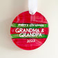 Gift for Grandparents Ornament | Grandma Ornament | Grandpa Ornament | DIY Ornament for Kids | DIY Ornament | Christmas Gift for Mom and Dad
