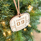 Custom Hockey Jersey Ornament