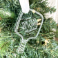 Pickleball Paddle Ornament