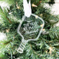 Pickleball Paddle Ornament