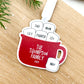 Personalized Hot Chocolate Marshmallow Family Name Ornament