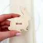 Easter Bunny Dinner Place Setting Tags