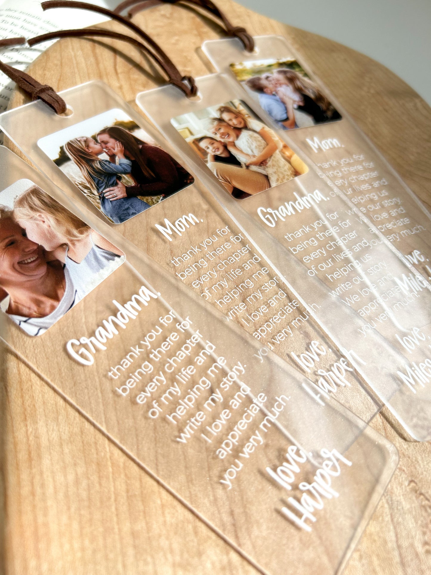 Mom Custom Photo Bookmark
