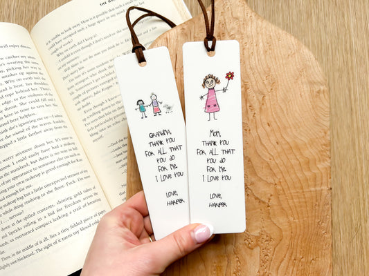 Custom Drawing Bookmark