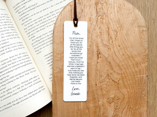 Custom Quote Bookmark