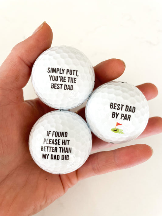 Father's Day Golf Balls