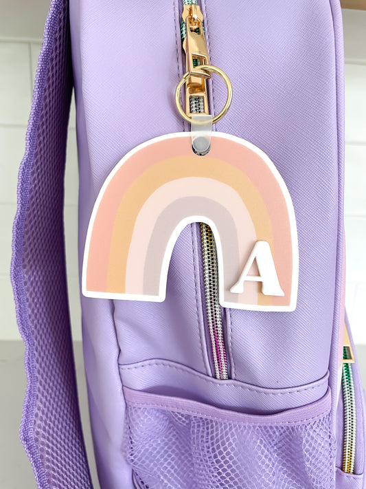Rainbow Backpack Tag