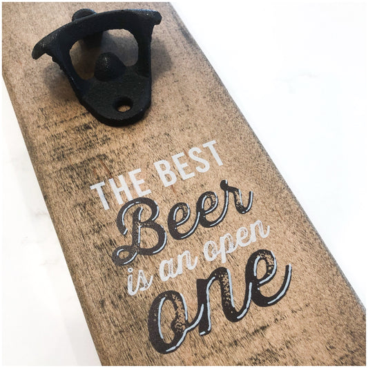 Rustic Beer Opener