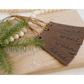 Leatherette Mindful Gifting Tags Set of 4