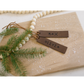 Kid's Writing Leatherette Stocking Tag