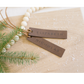 Leatherette Stocking Tag
