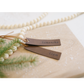 Leatherette Stocking Tag