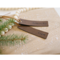 Leatherette Stocking Tag