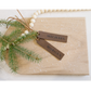 Leatherette Stocking Tag