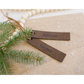 Leatherette Stocking Tag