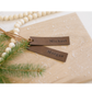 Leatherette Stocking Tag