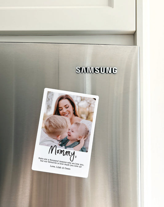 Custom Mom/Grandma Photo Magnet