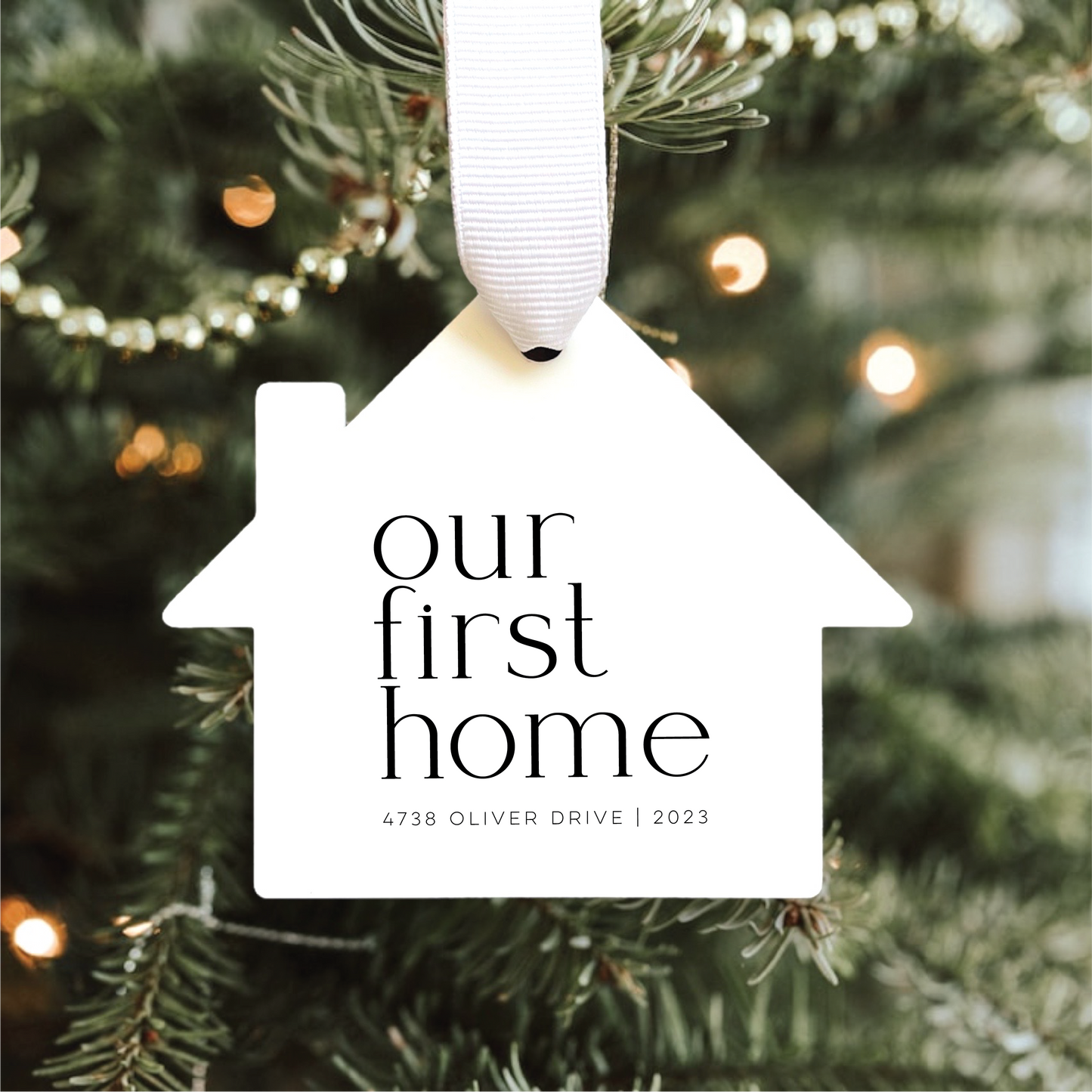 Our First Home 2023 Ornament | Our First Christmas in our New Home Ornament  2023 | New Homeowner Gift | Real Estate Gift | Housewarming Gift