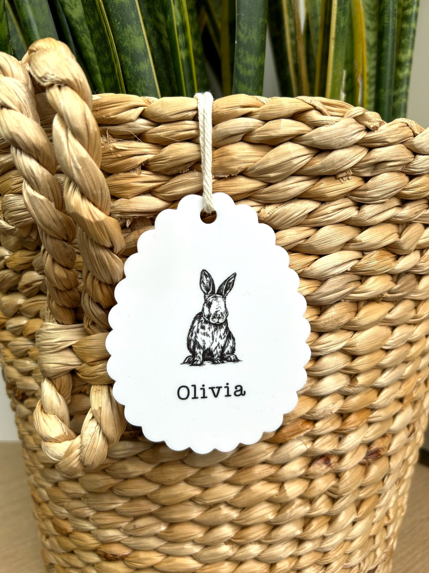 Acrylic Easter Tags