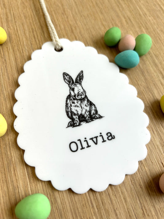 Acrylic Easter Tags