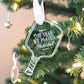 Pickleball Paddle Ornament
